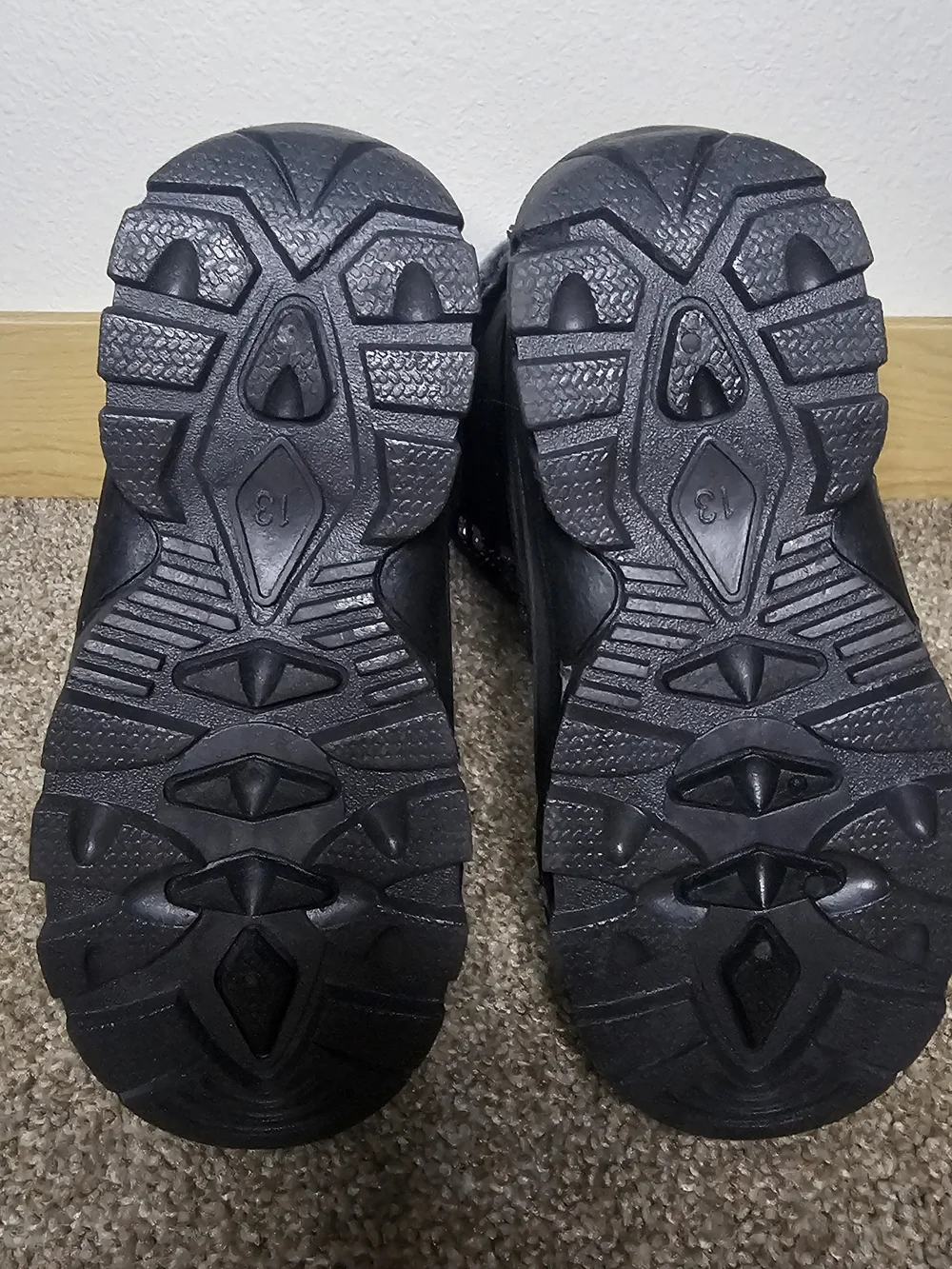 Kamik Black & Gray Waterproof Winter Boots